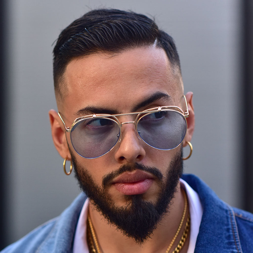 Aviador flip sunglasses