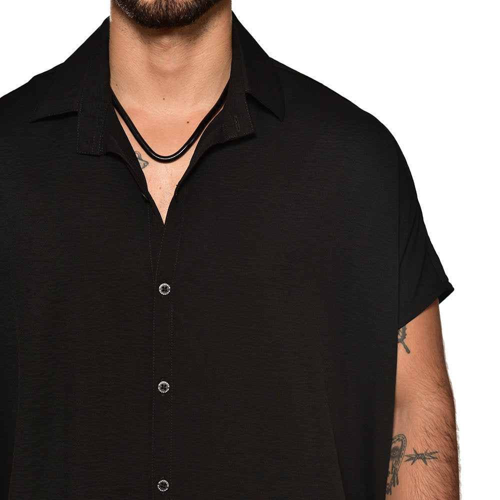 Black oversized shirt