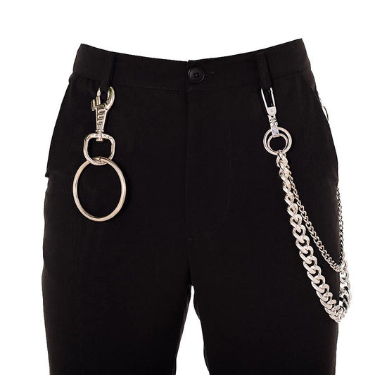 Accessories double chain and hoop pants