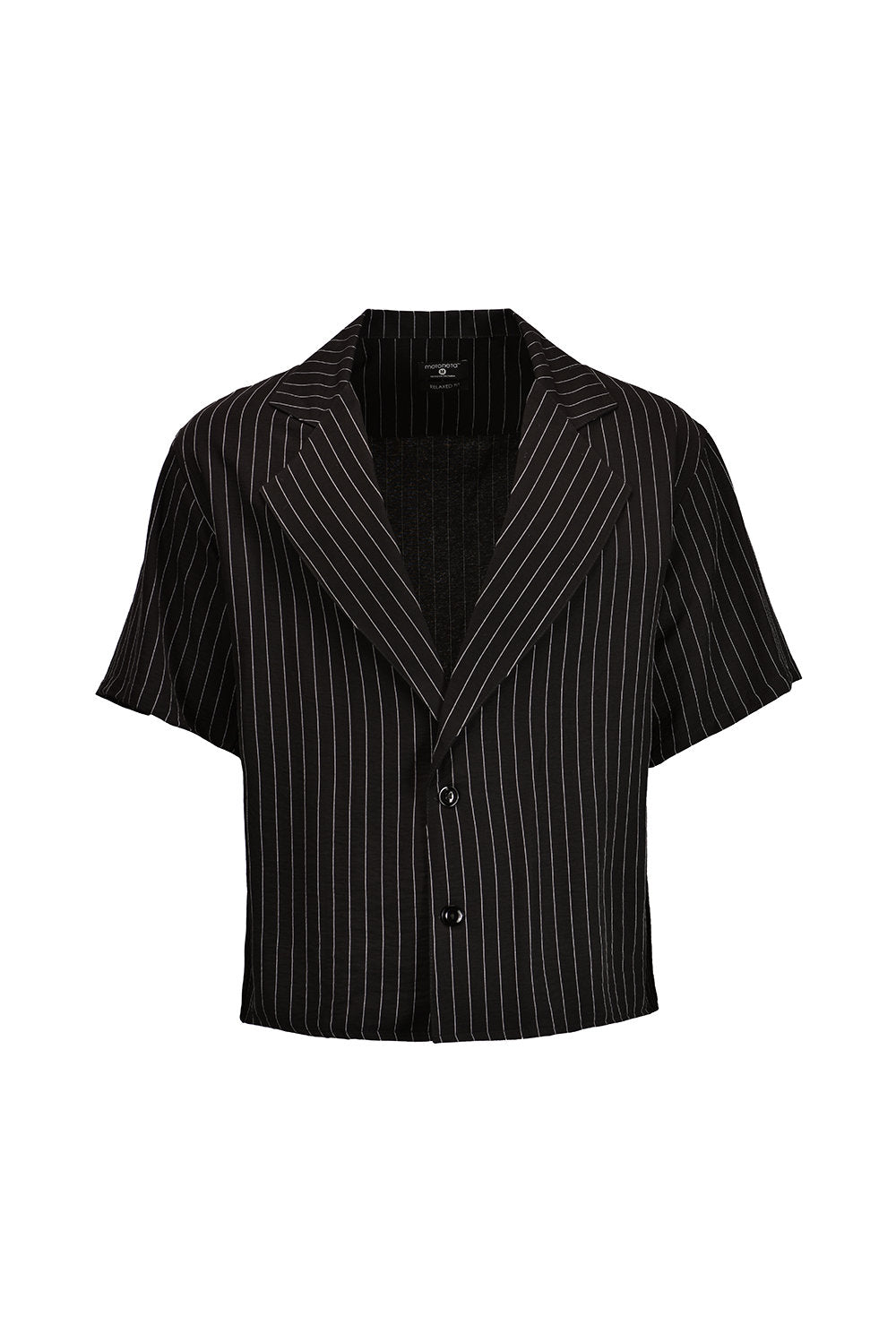 Timeless Stripes Blazer-Collar Shirt