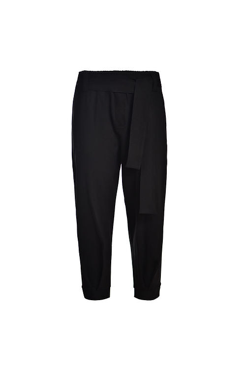 Black samurai pants black