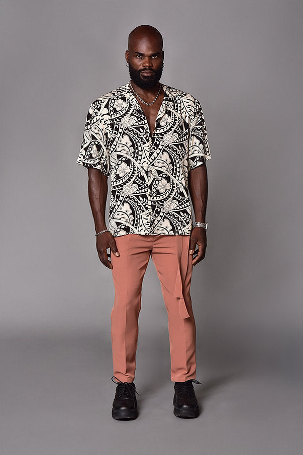 Mystic Flora Boxy Fit Shirt