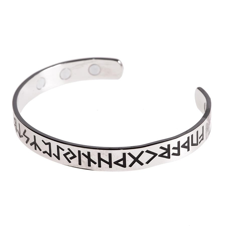 Nordic silver bangle