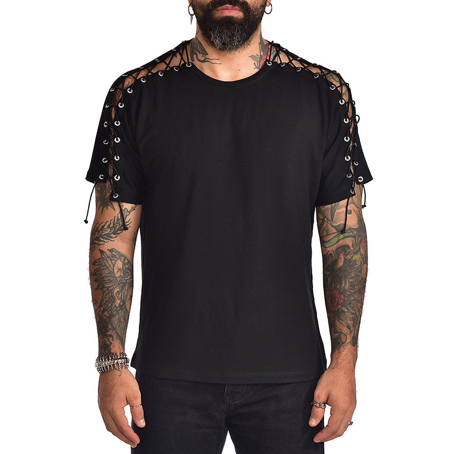 Regular fit t-shirt sparrow black