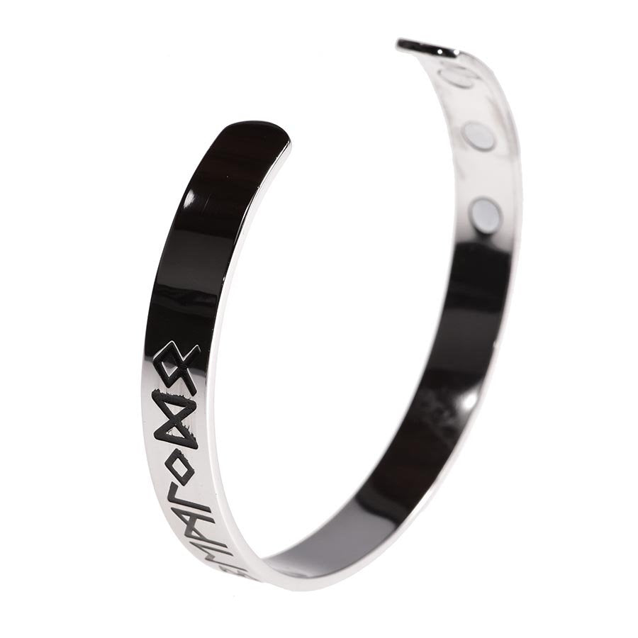 Nordic silver bangle