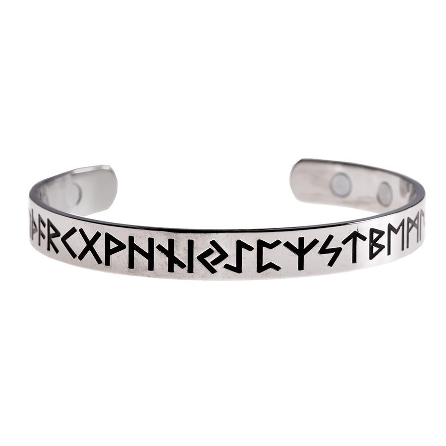 Nordic silver bangle