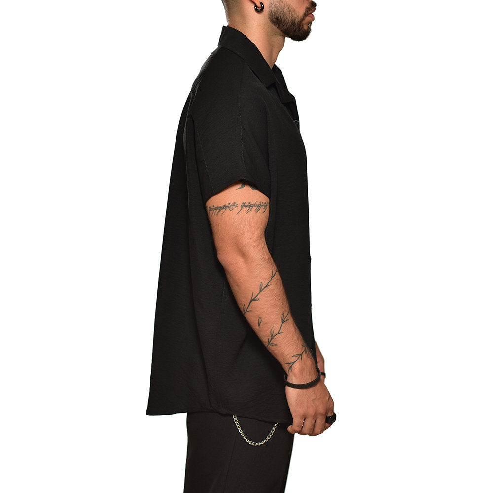 Black oversized shirt