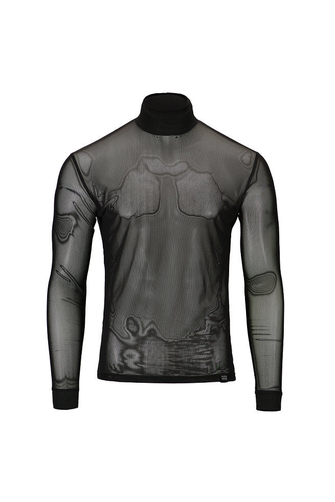 Buso slim fit turtle neck transparency