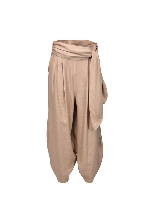 Beige desert lux pants