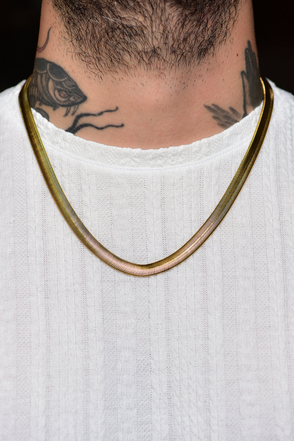 Snake necklace 55cm