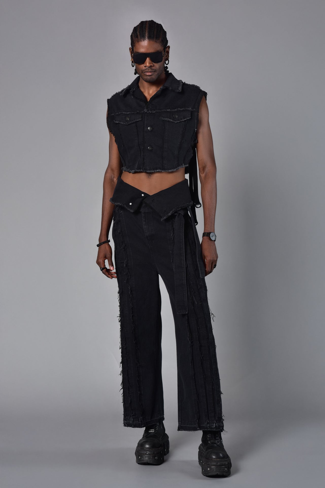 Hunting Jacket Crop Top