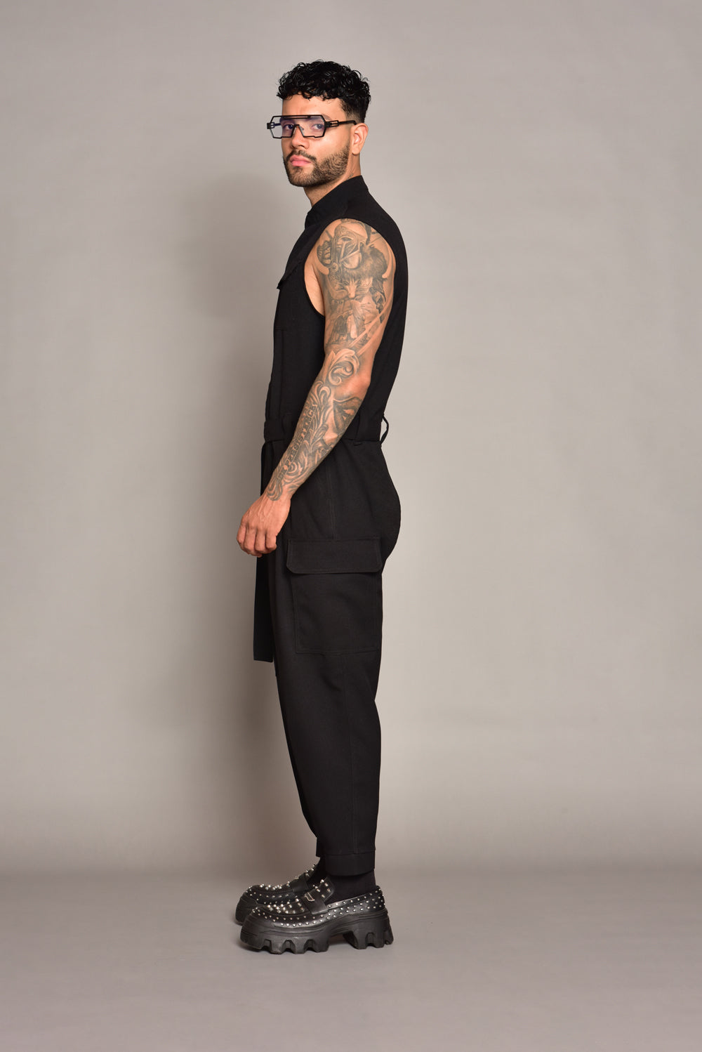 Samurai black overall