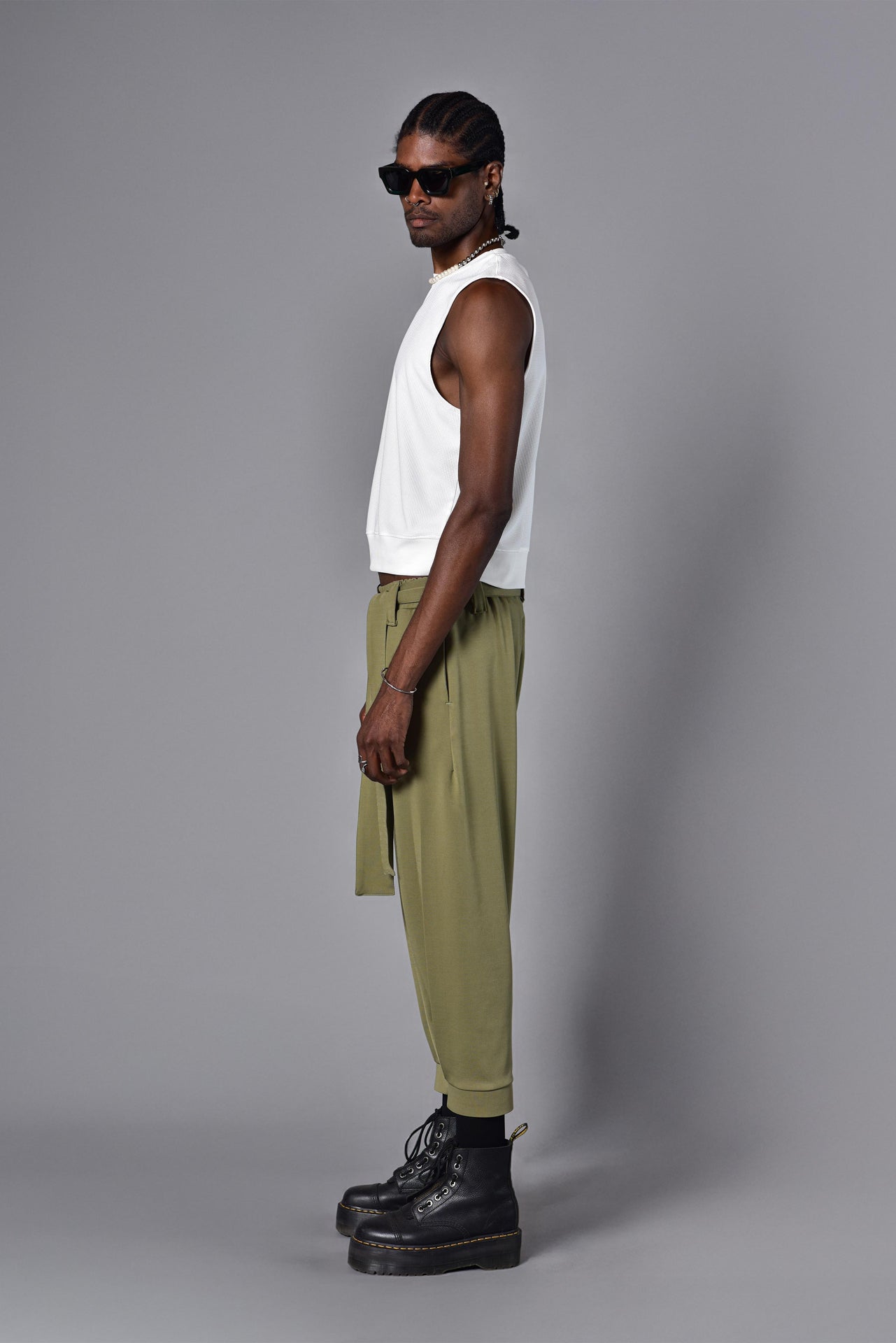 Pistachio samurai pants