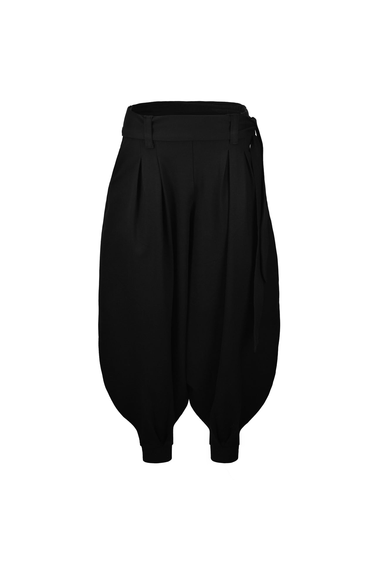 Harem yoga black pants