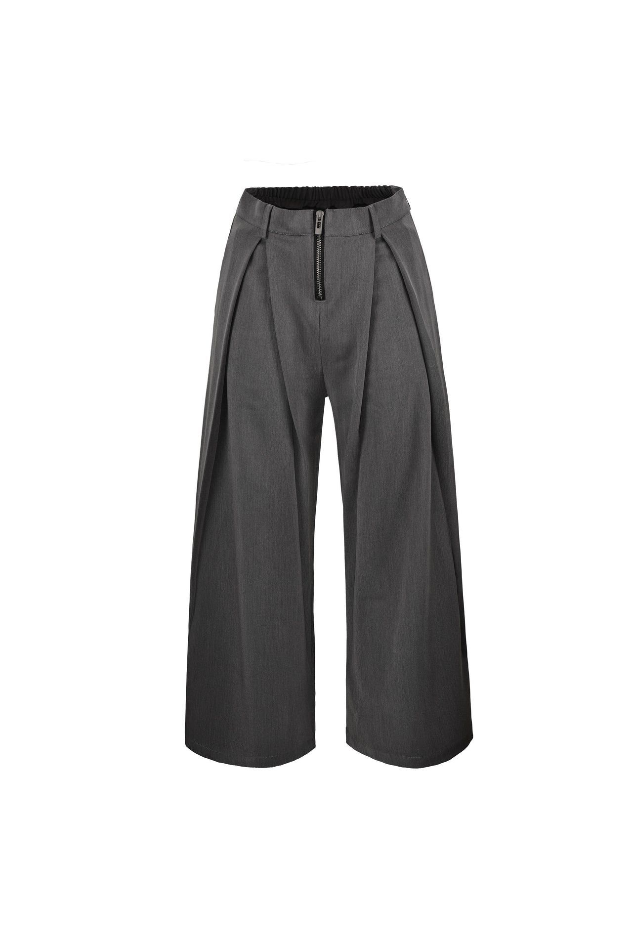 Gray axis pleats pants