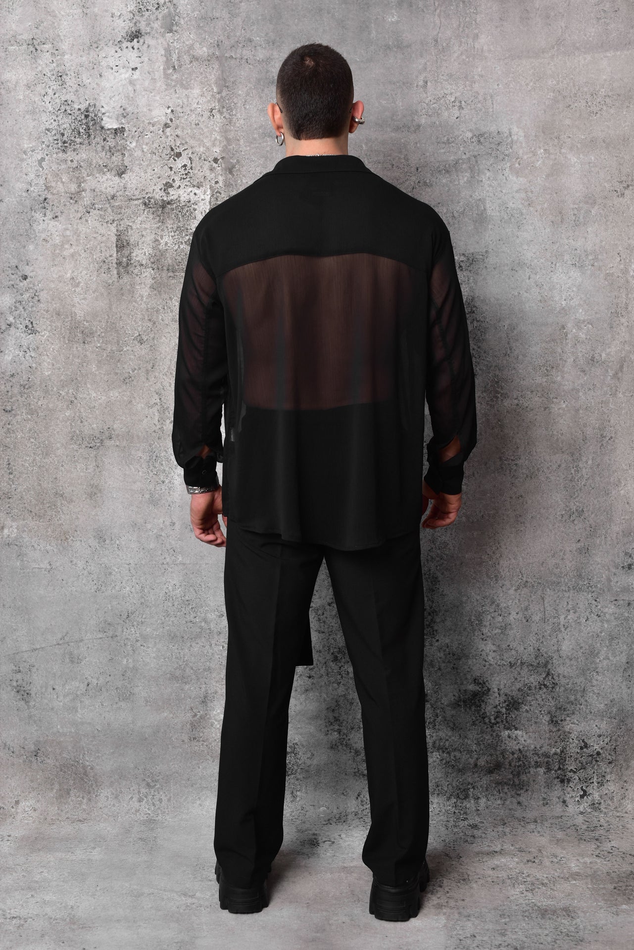 Phantom Essential Transparent Black Shirt