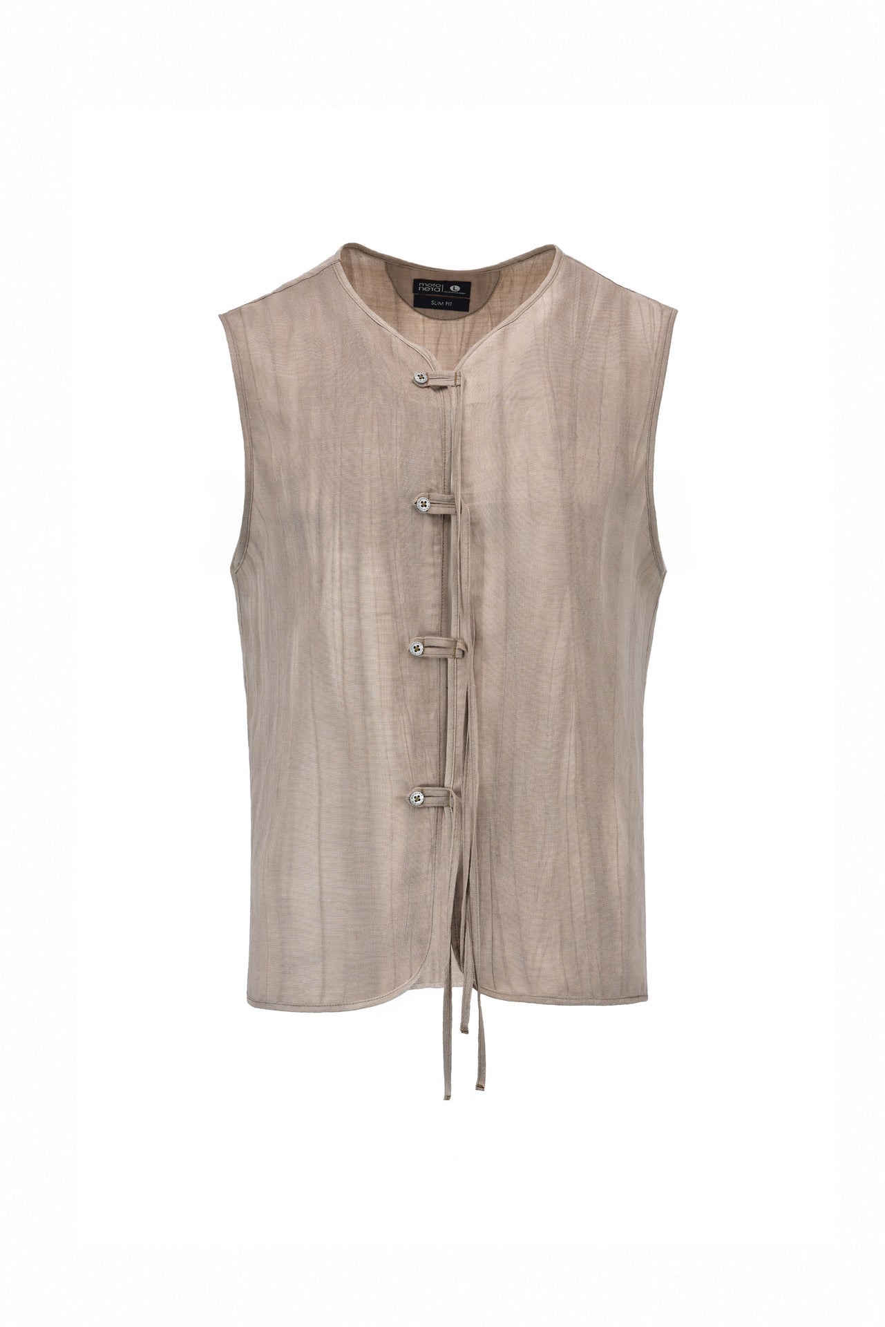 Bohemian japanese beige shirt