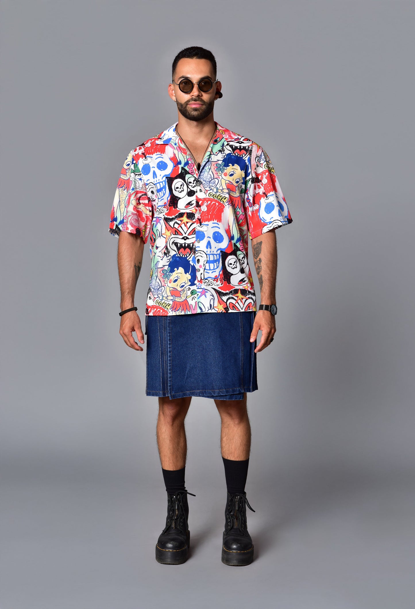 Boxy Fit Comic Chaos Shirt