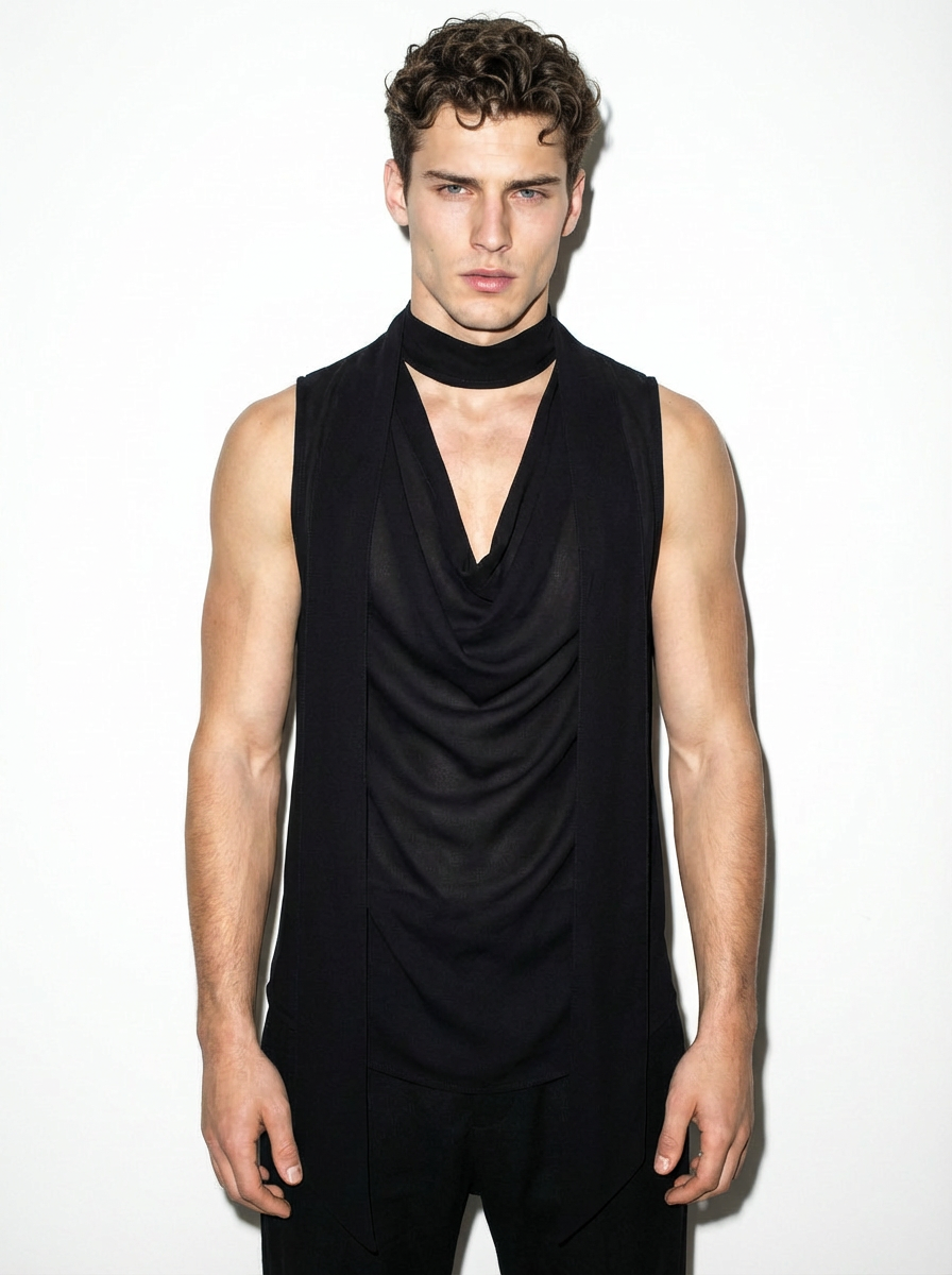 shirt ultra light sheer tie