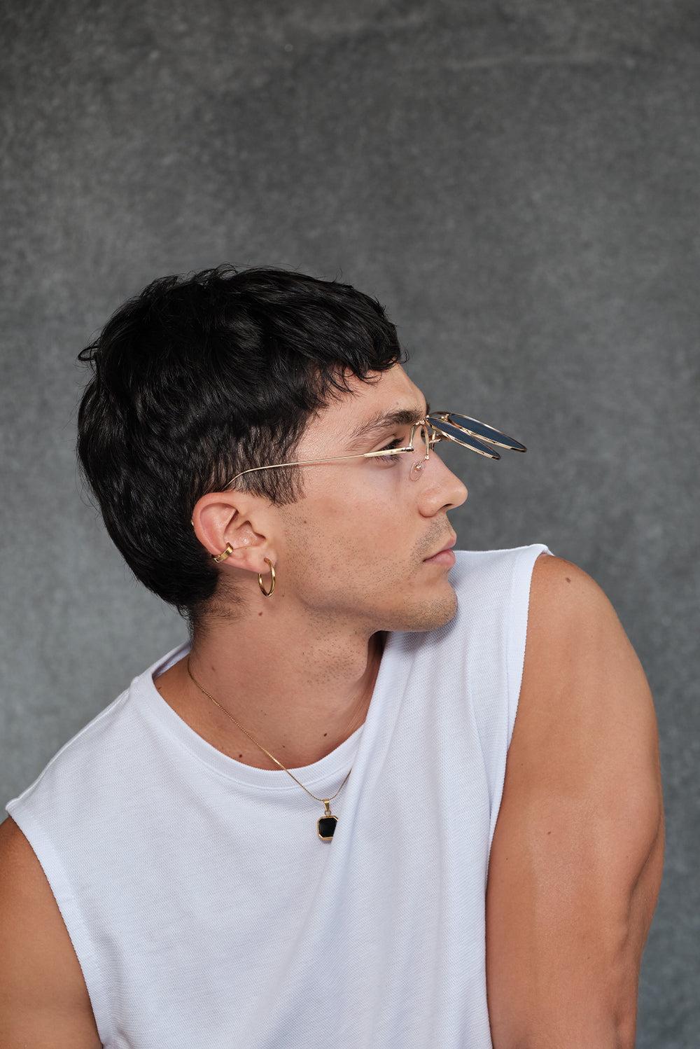 Aviador flip sunglasses