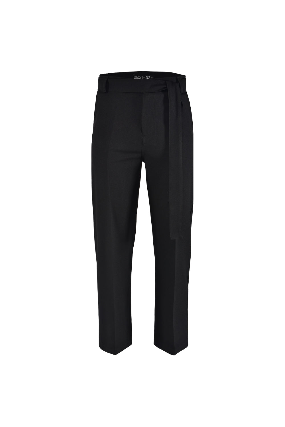 Black loose fit pants