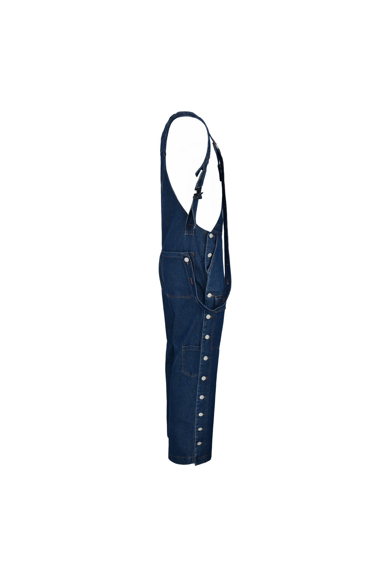 Structural Blue Denim Jumpsuit