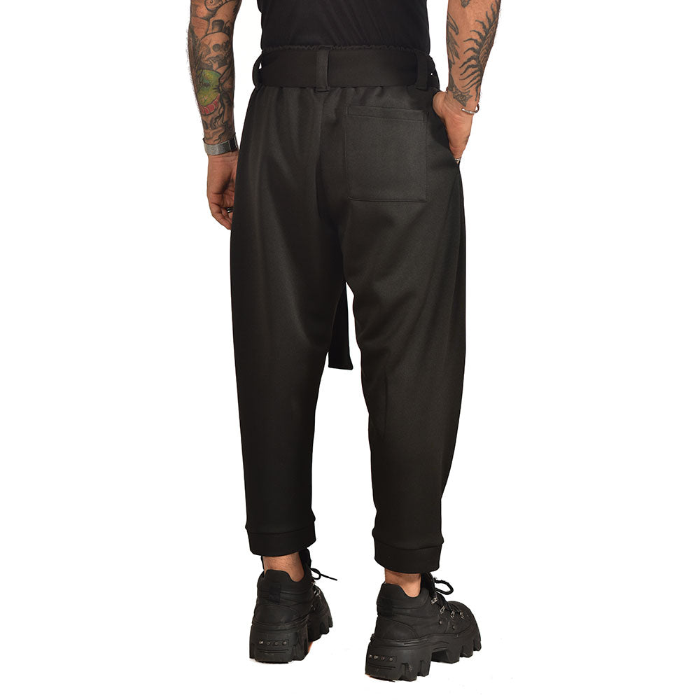 Black Comfy Samurai Pants