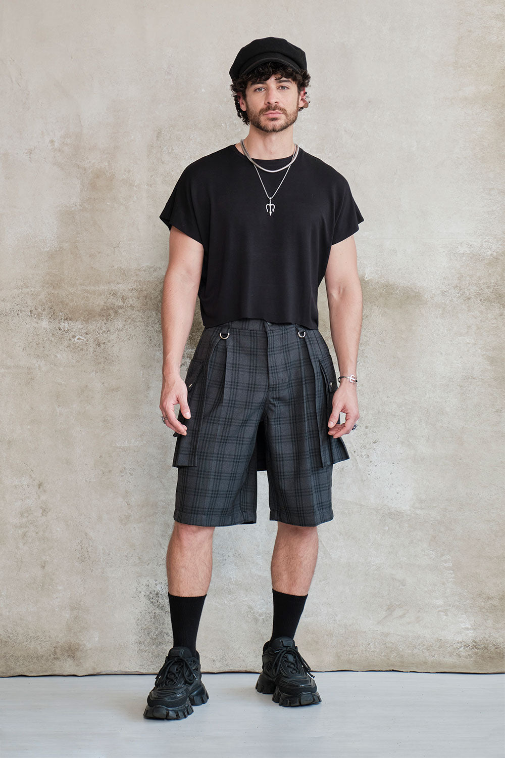 Black Japanese sleeve blouse t-shirt