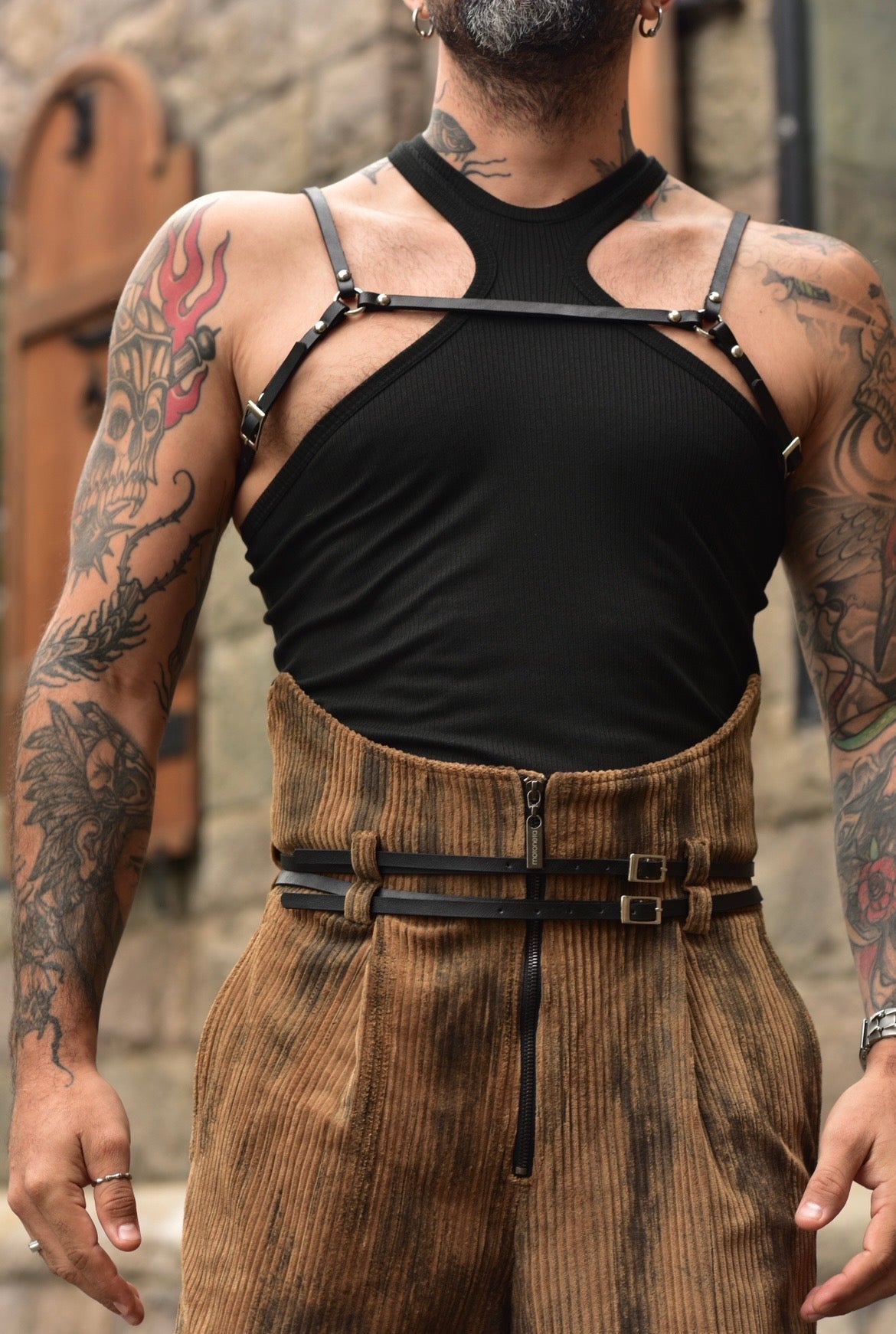 Tank top celta harness black
