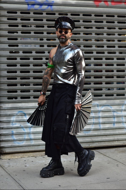 Sleeve One Silver T-Shirt