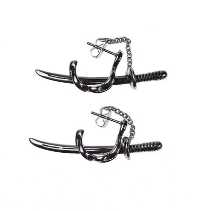 Sword earring
