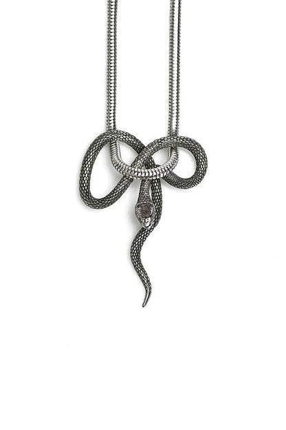 Snake pedant necklace 60cm