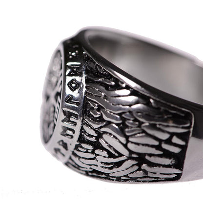 Nordic compass ring