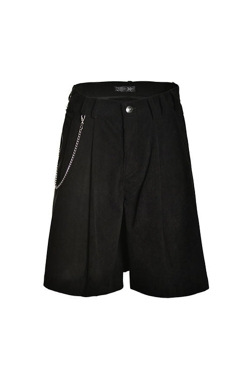 Black pleated skirt