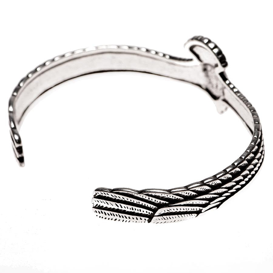 Eagle bangle silver