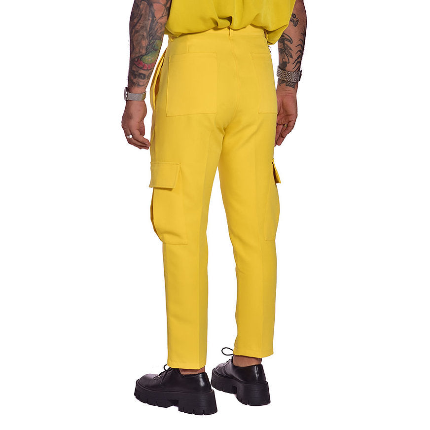 Baggy cargo pants yellow