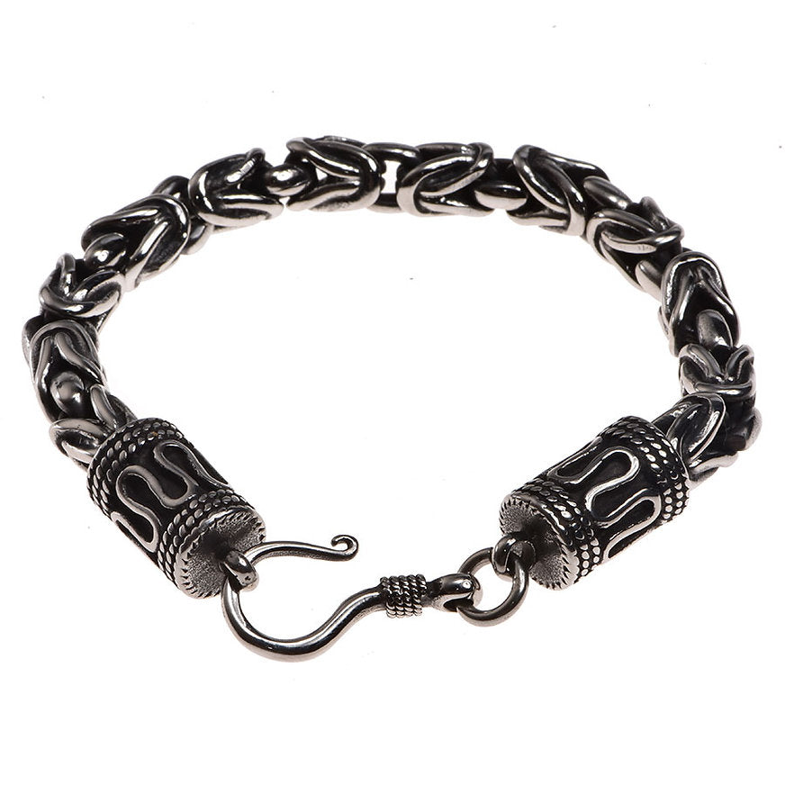 Shiva silver bracelet
