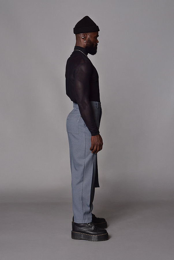 Buso slim fit turtle neck transparency