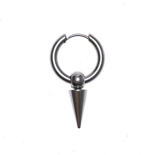 Pike silver earrings