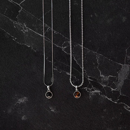 Gem drops necklace