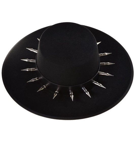 Black Cordoban hat tache dog
