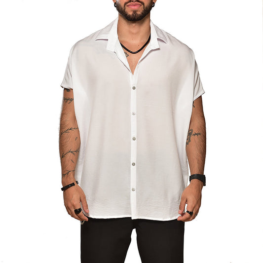 White oversized shirt