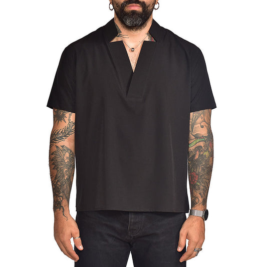 Verushka regular fit black shirt