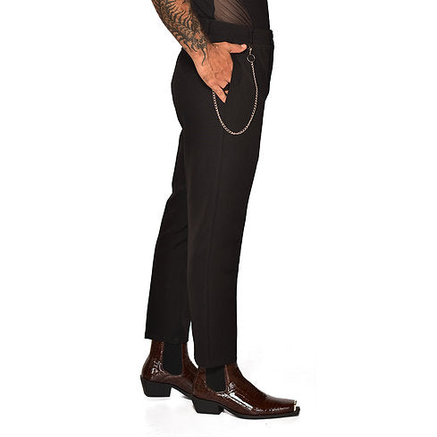 Baggy pants black presses