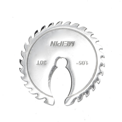 Saw blade earcuff