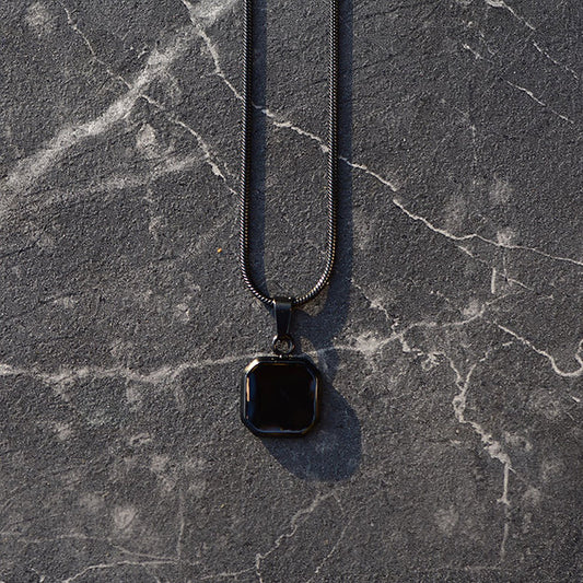 Nexus black necklace 60cm