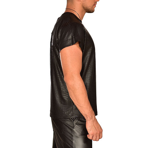 Semi-oversized black  t-shirt
