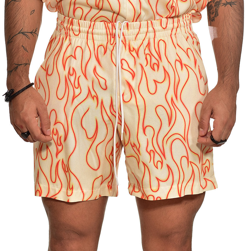 Fire beach shorts