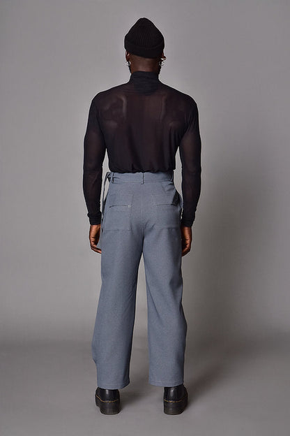 Buso slim fit turtle neck transparency