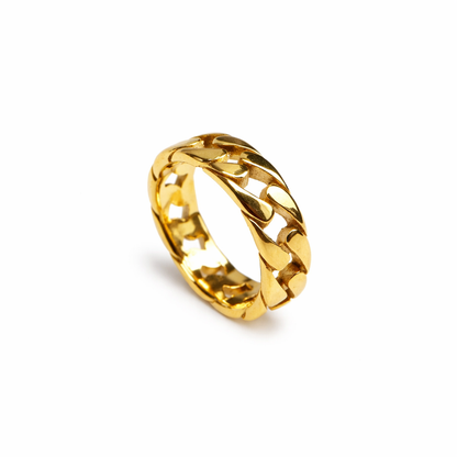 Cuban hoop ring